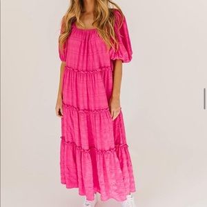 Shop Zoco Daymaker Dress // Hot Pink, Magenta